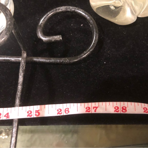 Vintage 1990’s Pewter 2 plate display rack - Picture 5 of 5